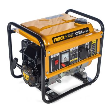 Gerador FORCE 4 Tempos GM 1200 220v a Gasolina CSM Gerador FORCE 4 Tempos GM 1200 220v a Gasolina CSM