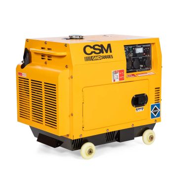 Gerador Portátil GMD 5000ES Diesel CSM Gerador Portátil GMD 5000ES Diesel CSM