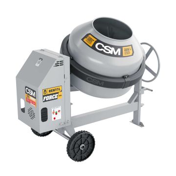 Betoneira Rental Force 400L a combustão Sem motor CSM